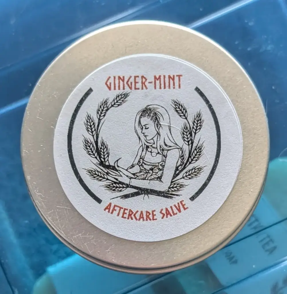 After Care Salve- Ginger Mint