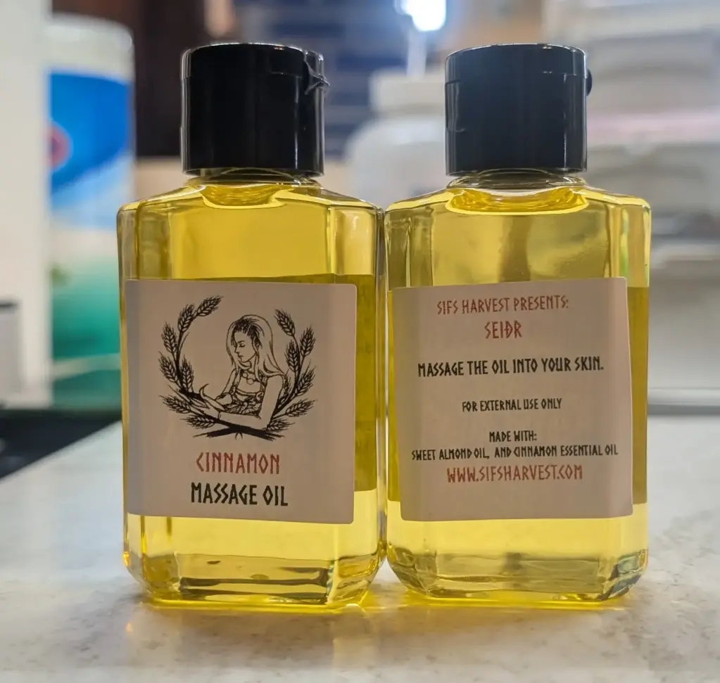 Massage oil - Cinnamon