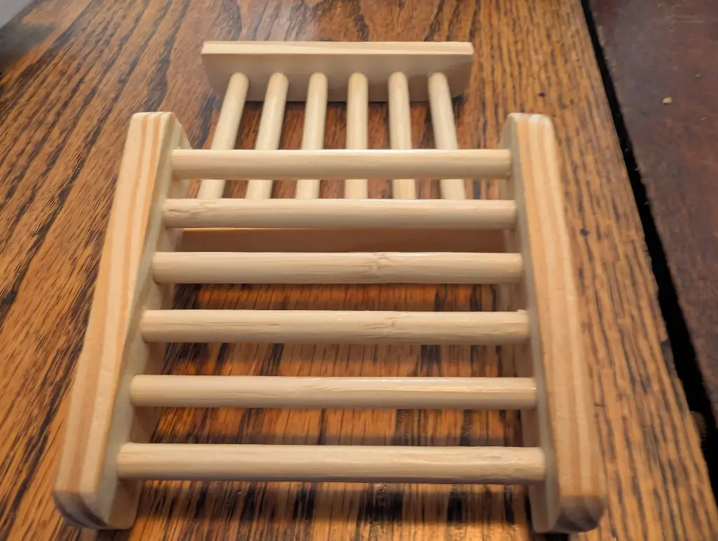 Bamboo soap  holder
